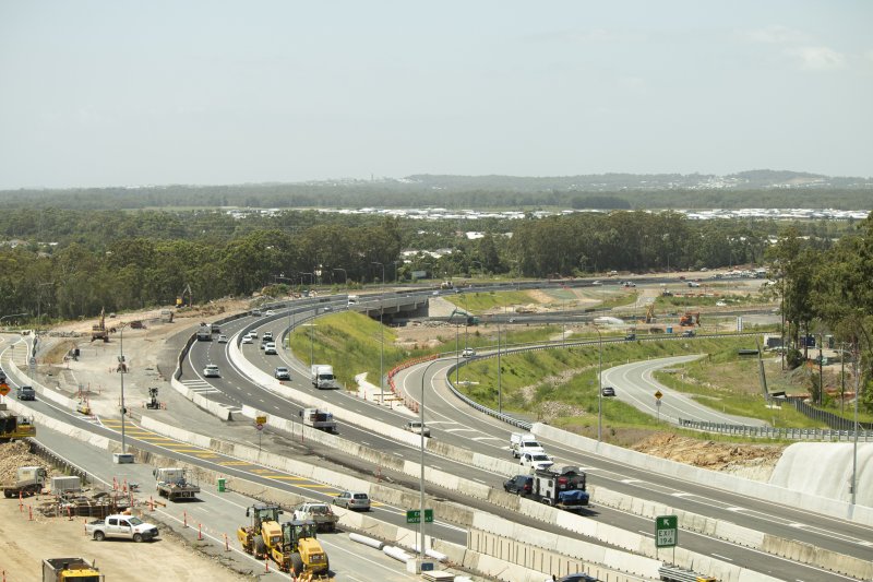 Revegetation next to the CR2SM highway